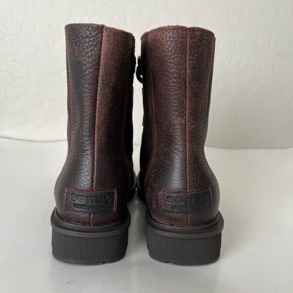 Sorel Waterproof Phoenix leather lace up boots 6 NWOT - Picture 8 of 13
